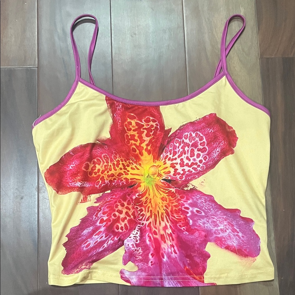 Floral Print Women's Top